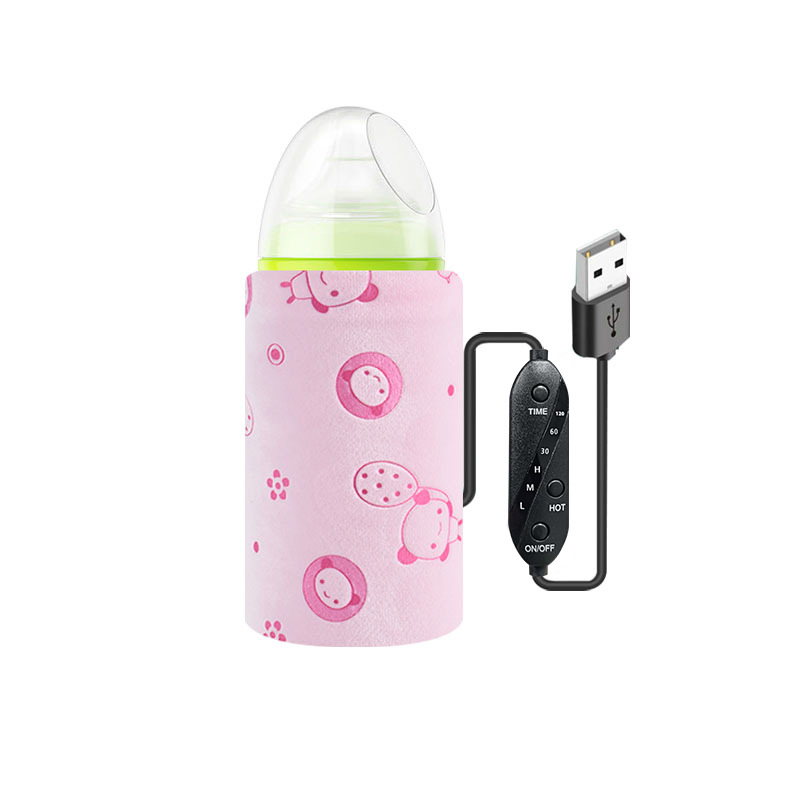 Portable USB Baby Bottle Warmer Milk & Water Heating