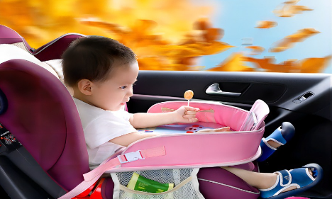 Portable Waterproof Baby Travel Car Tray