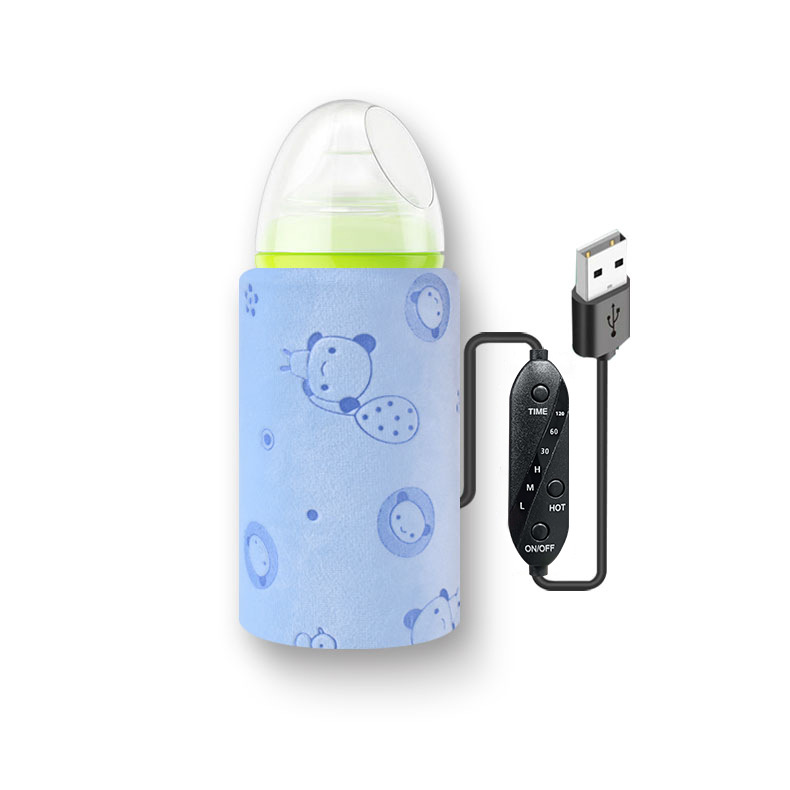 Portable USB Baby Bottle Warmer Milk & Water Heating