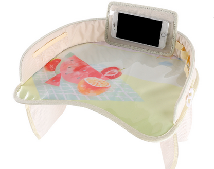 Portable Waterproof Baby Travel Car Tray