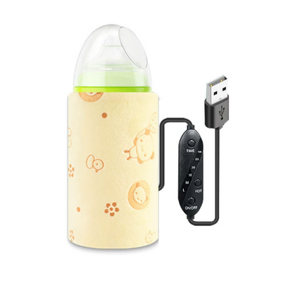 Portable USB Baby Bottle Warmer Milk & Water Heating