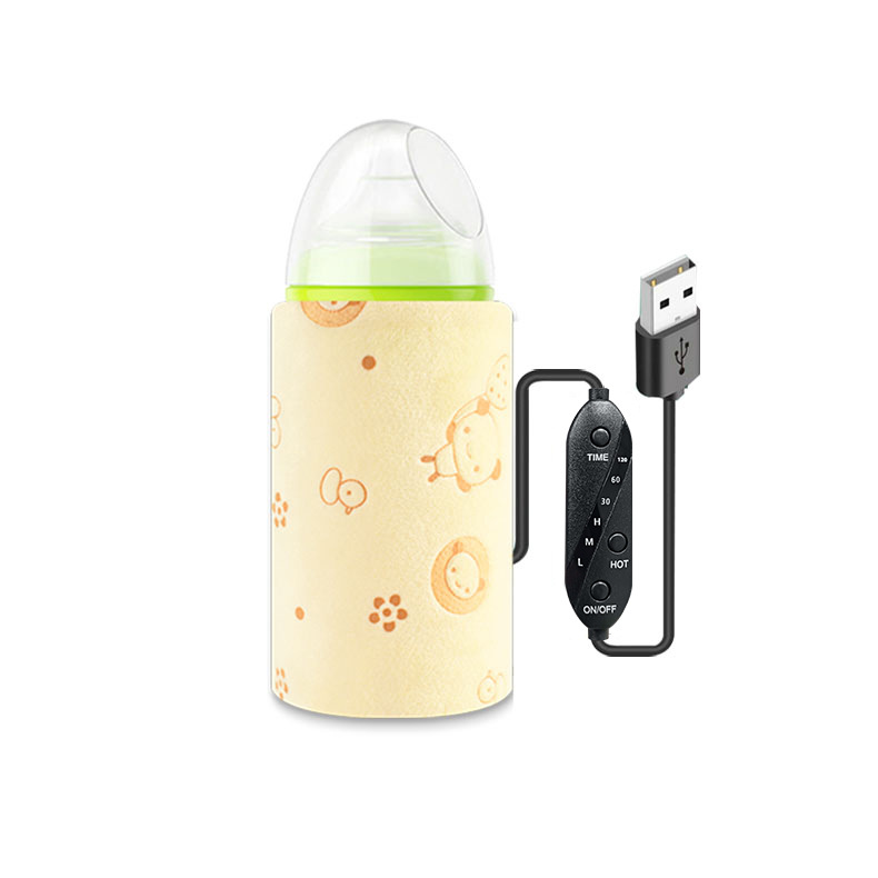 Portable USB Baby Bottle Warmer Milk & Water Heating