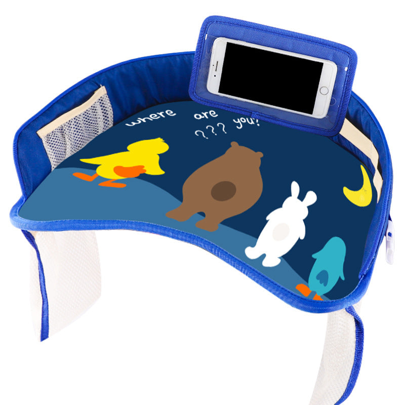 Portable Waterproof Baby Travel Car Tray