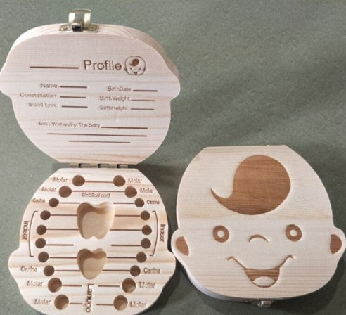 Baby Tooth Keepsake Box