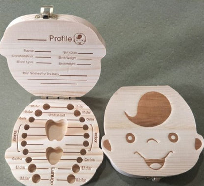 Baby Tooth Keepsake Box