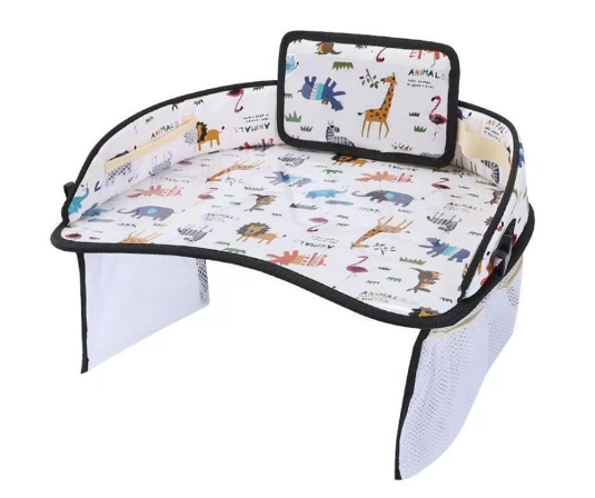 Portable Waterproof Baby Travel Car Tray