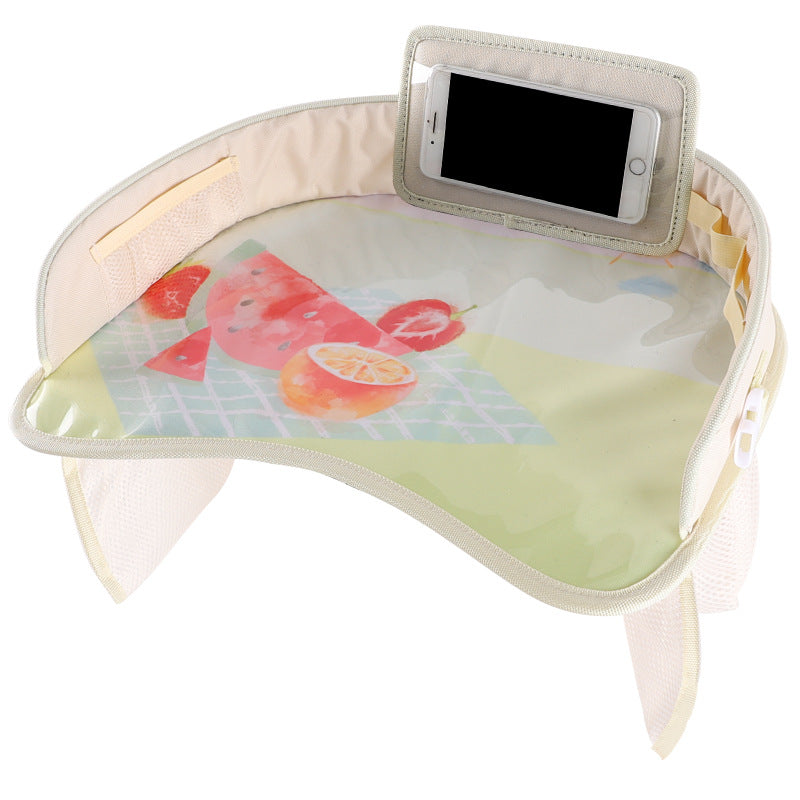 Portable Waterproof Baby Travel Car Tray